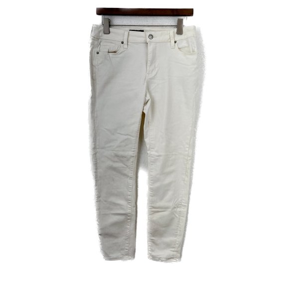 DKNY White Denim Jeans Skinny 5 Pocket Size 28 - Picture 1 of 4